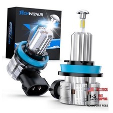 H 11 Fog Bulbs, Upgrad 800 Bright 30000LM 6500K Cool White with Fan Light