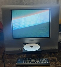 TOSHIBA MD14F51 CRT TV / DVD Combo Flat Retro Gaming Tested Working W/Remote