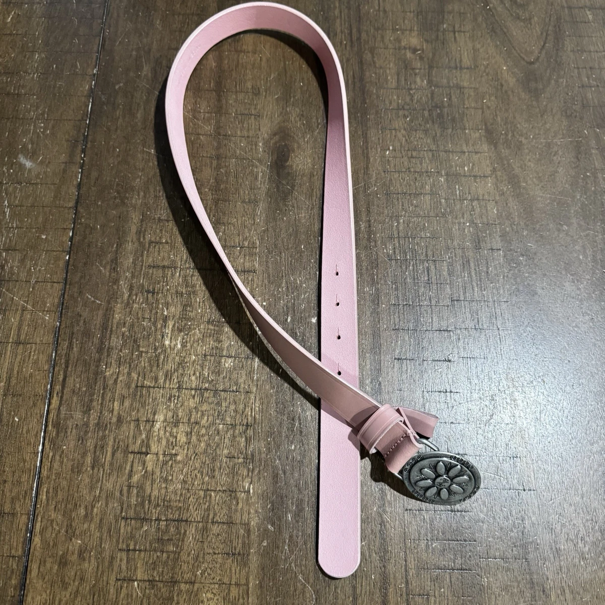 Pink Leather Size S Belts for Women for sale | eBay display picture 1