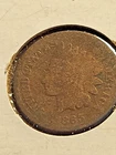 1865 Indian Head Copper Cent, Philadelphia     inv04    p195