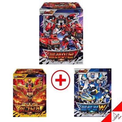 Metal Cardbot W Season3 IGNYX+BLAION+BLUE COP W Set Transformer Robot Ignix 2026