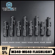 WADSN M340-M640 Flashlight Tactical Hunting Lamp Scout Light Strobe Flashlight