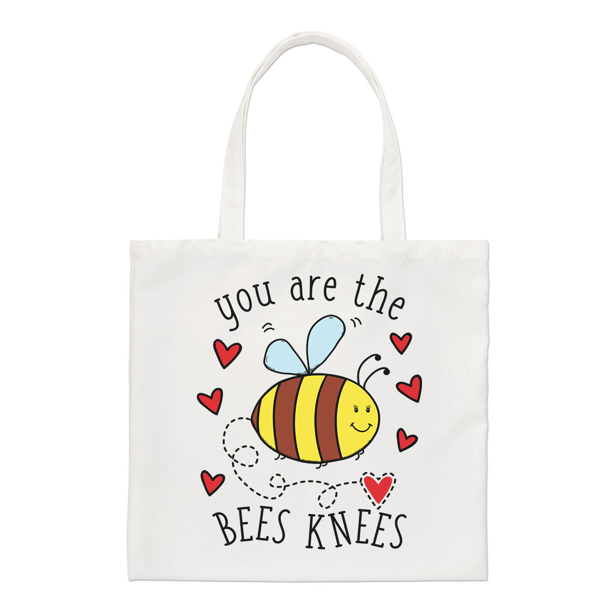 You Are The Bees Knees Regular Tote Bag Valentines Day Funny Girlfriend Shopper