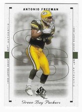 1999 Upper Deck SP Authentic Antonio Freeman Green Bay Packers Football Card #33
