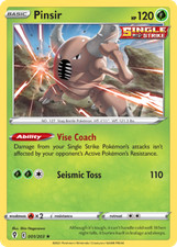 Pinsir 1/203 Rare | Evolving Skies | Pokemon Card