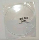 Pocketwatch or Large Watch CRYSTAL Glass Mineral Glasses FROM 30mm - 50mm
