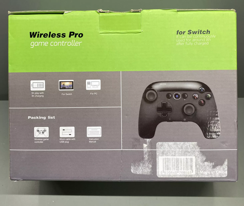 Wireless Pro Game Controller For Switch Or PC 8 Hour Charge Life(K) - Picture 2 of 4