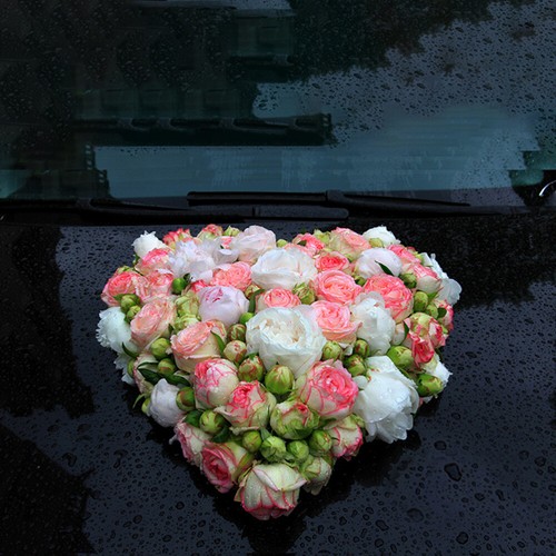 2 Pcs Green Florist Sponge Heart Flower Mud Floral Arrangement Bricks - Picture 10 of 12