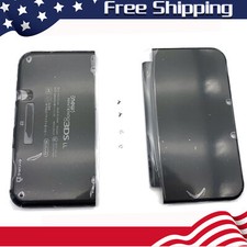 New Black Housing Shell Case Top Bottom Cover For New Nintendo 3DS XL LL