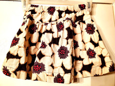 Genuine Kids by Oshkosh Girl's Corduroy Skirt with Flowers Beige Brown Size 4T