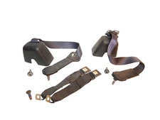 Jeep Wrangler YJ 92-95 Complete Rear Seat Belt Set Female Shoulder Harness