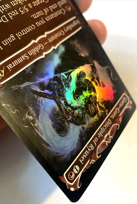 MTG Goro-Goro, Disciple of Ryusei (Showcase Foil) Kamigawa: Neon