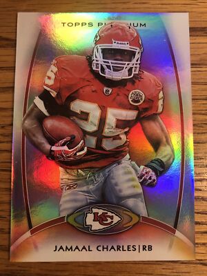 Jamaal Charles 2012 Topps Platinum Red Ruby Chiefs #16   *8480*