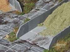 H0 1:87 Silage 2x Beton Fahrsilos inkl. Bodenplatten und Silage Juweela Neuheit