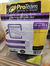 10 Proteam 107313, Super Coach Pro 10 Back Pack Vacuum Paper Bags Genuine