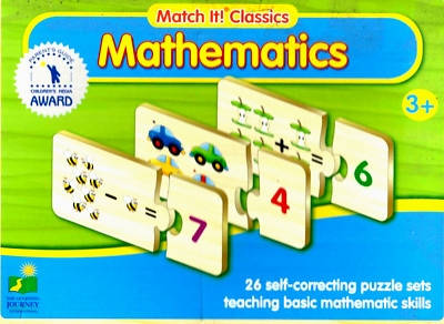 Mathematics , Search Learn Puzzle, NEW Age 3 up, Problem  Solving 21x14 Learning