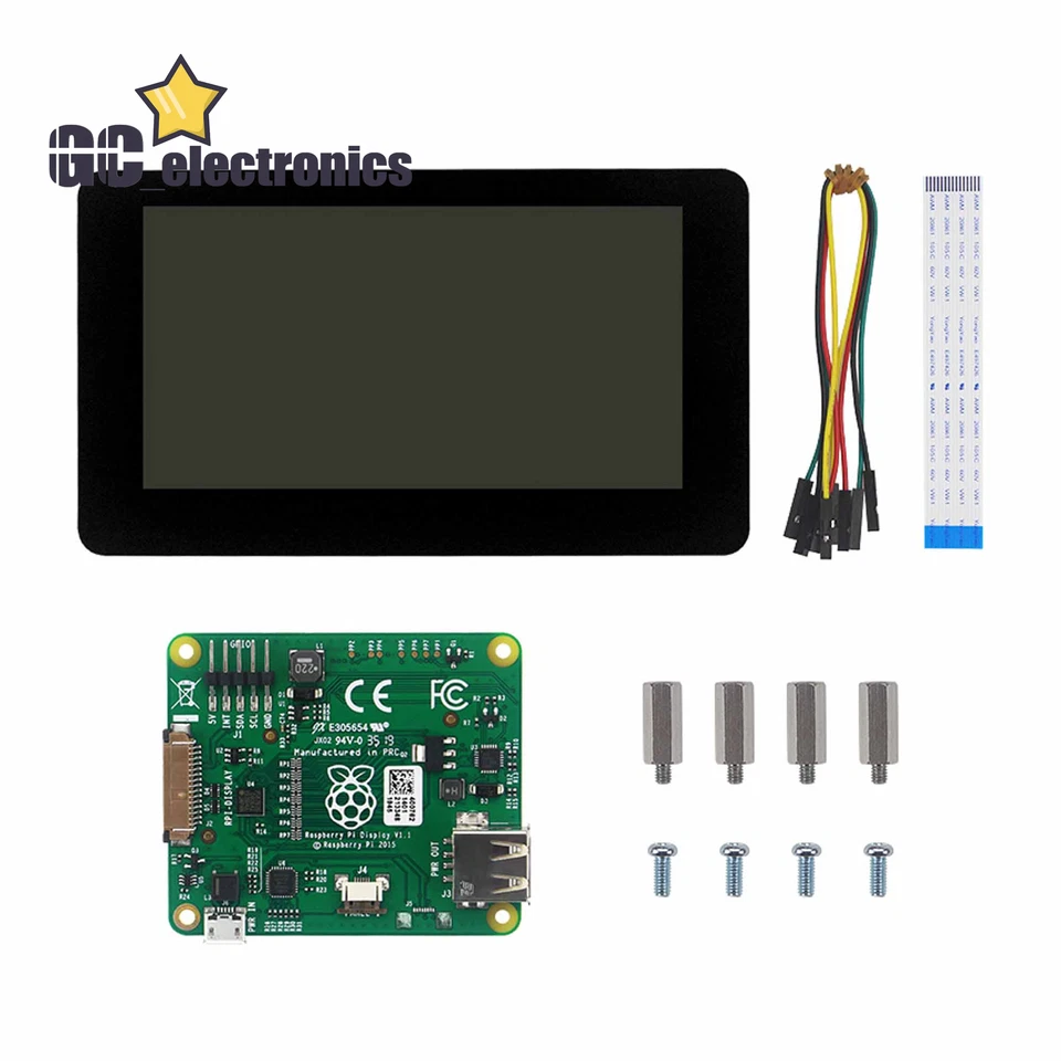 7 Zoll Touchscreen 10-Punkt Kapazitiver Touch Monitor für Raspberry Pi 4/3B/B+ - Bild 2 von 4