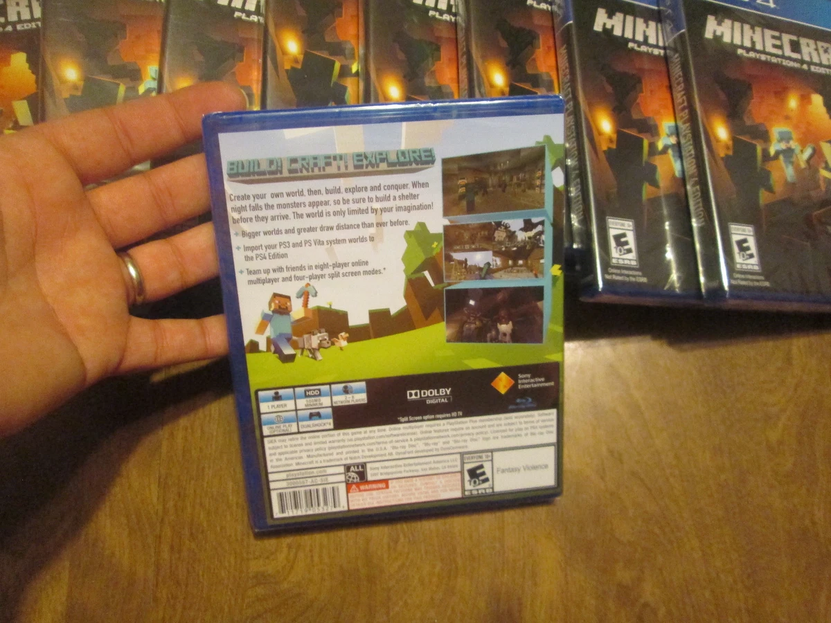 VIDEOJUEGO PARA PLAYSTATION, PS4 MINECRAFT 4 EDITION, BUILD CRAFT EXPLORE  (711719053279)