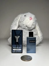 YSL YVES SAINT LAURENT Y L'ELIXIR PARFUM CONCENTRE  7.5 ML/0.25 FL.OZ. MINI NIB