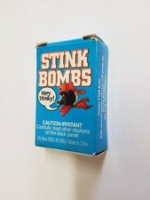 Vintage 2003 Stink Bomb Vile Can Stink Bomb Ass Smelly Stinky Crap Prank Joke