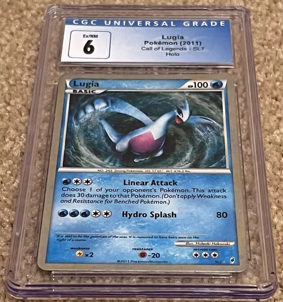 Pokemon Card Shiny Lugia SL7 Secret Rare