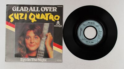 Suzi Quatro Glad All Over GER 7inch Vinyl Single 1981 Glam Powerpop