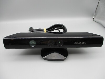 Official Microsoft Xbox 360 Black Kinect Sensor Bar Model 1414   Works