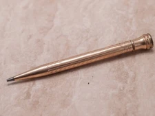 1920s Wahl Eversharp Twist Compact GF Mechanical Pencil, Top Clip