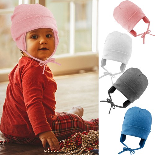 Kids Baby Beanie Earflaps Hat Winter 