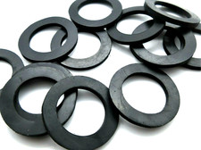 1" ID x 1 1/2" OD x 1/8" Thick X-Large Rubber Flat Washers – Industrial 10 Pack