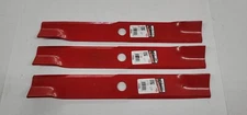 Qty/3 Rotary Copperhead 11450 Mower Blade 52" Cut