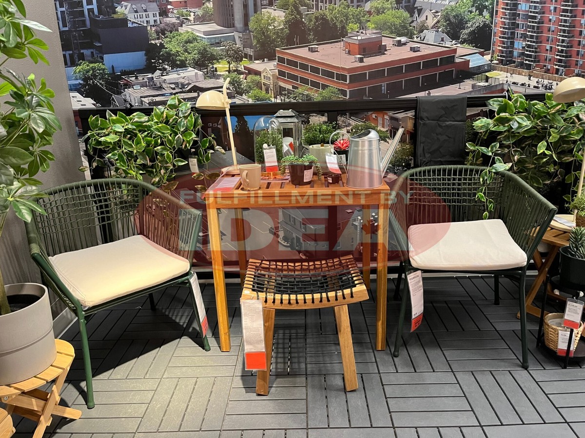 Ikea Outdoor Small Dining Sets Buy IKEA NAMMARO Light Brown