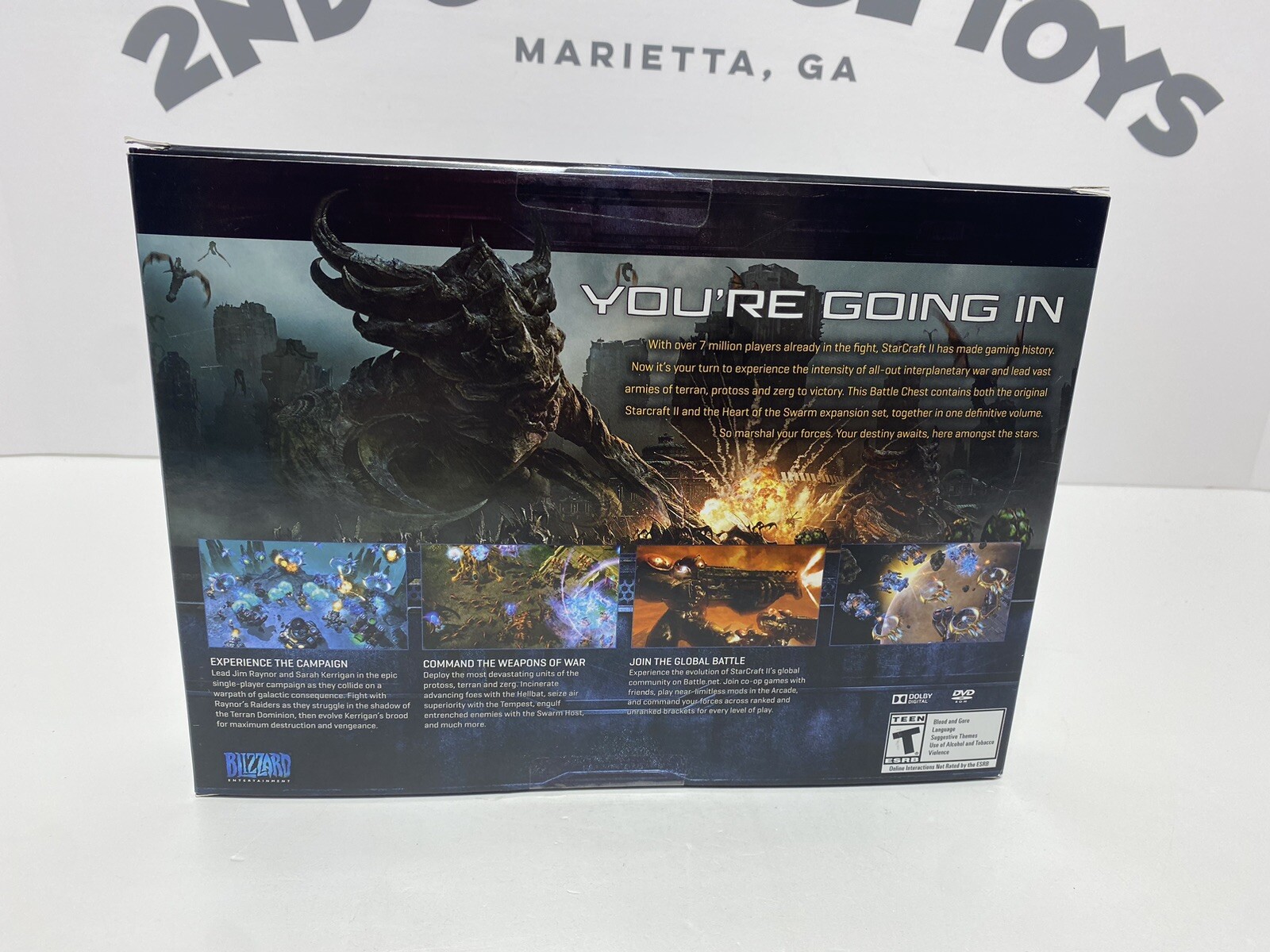 StarCraft 2 II: Battle Chest (PC) RARE US Version WIN MAC DVD