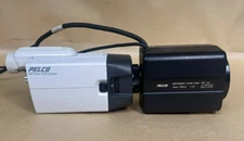 Pelco DSP Color CCD Camera With Motorized Zoom Lens 6mm-60mm 10X UNTESTED