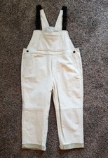 Vintage White Leather Jumpsuit Romper Overalls Street wear club