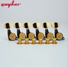 GUYKER 6R Locking Tuners Electric Guitar Machine Heads Metal Guitar Tuning Pegs