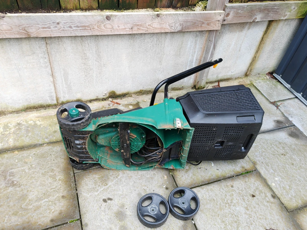 B Q NMLM1000 32CM 1000W Corded Rotary Lawnmower RS A0463 4 eBay