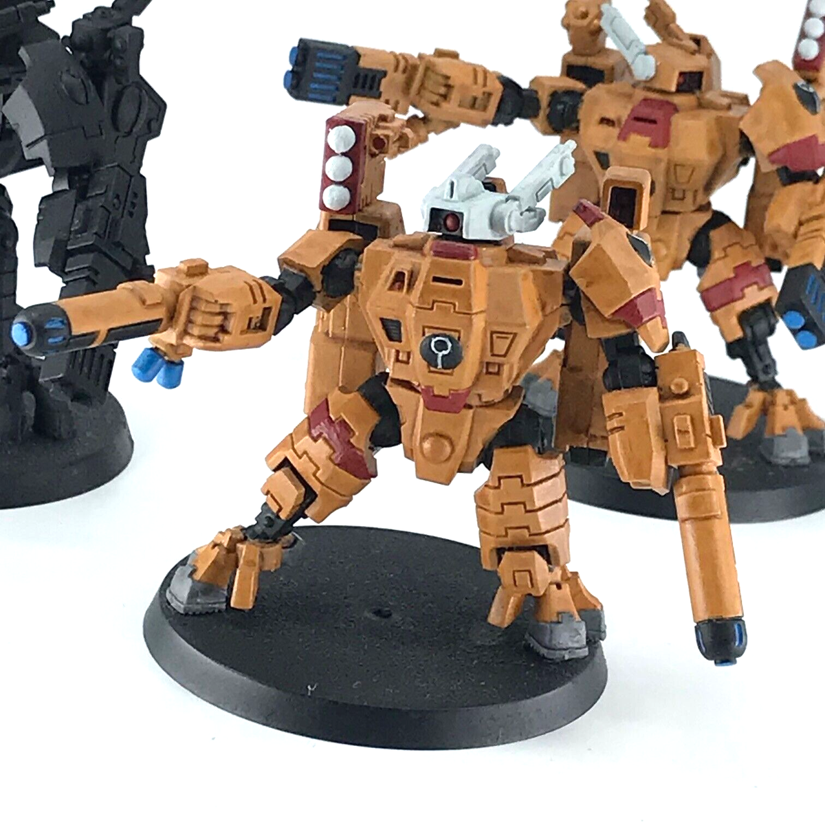 Tauさま専用 Tau XV8 Crisis Battlesuit Team T'au Empire - Painted Warhammer 40K