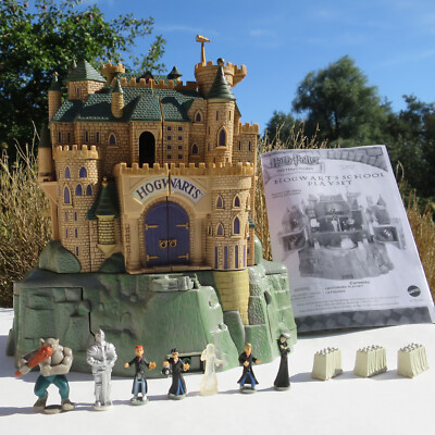 Harry Potter Hogwarts Schloss SOUND  %  Komplett  Warner Bros mini Polly Pocket