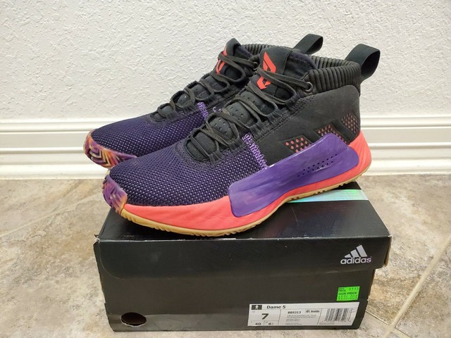 damian lillard green shoes