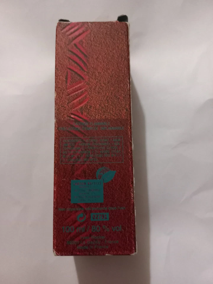 AZTEK eau de TOILETTE 100ml NON vapo DE YVES ROCHER pour HOMME PLEIN AVEC BOITE - Bild 2 von 2