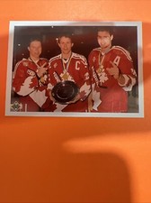 HOCKEY CARD 1990 UPPER DECK ERIC LINDROS ROOKIE CANADA’S CAPTAINS DRAPER