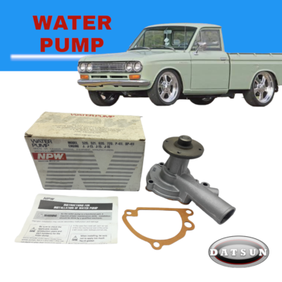 NPW Water Pump NOS Fits For Datsun 520 521 620 721 J13 J15 J16 NOS