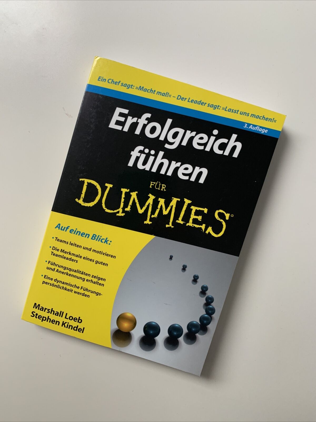 Erfolgreich führen für Dummies Loeb, Marshall und Stephen Kindel: