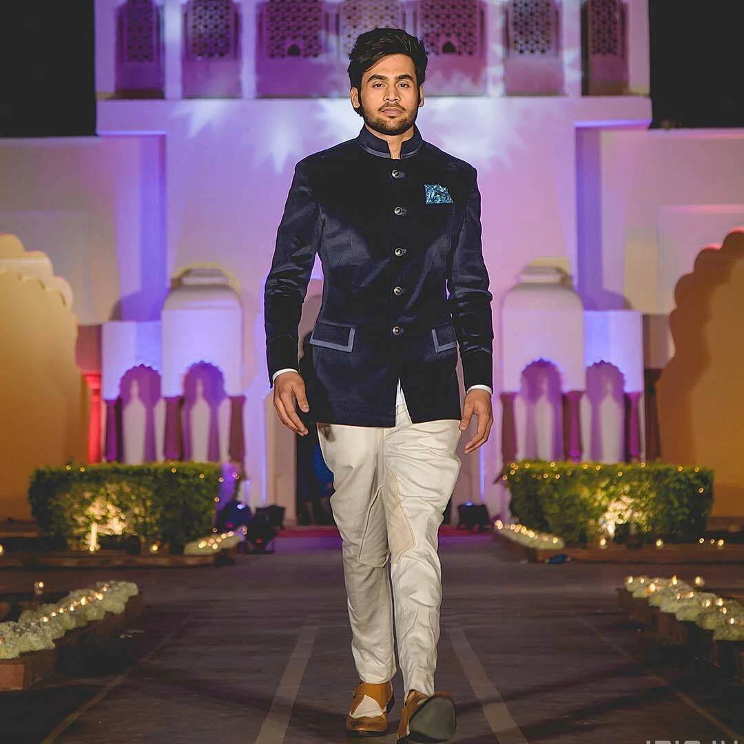 Mens New Bridal Party Jodhpuri Jacket Traditional Coat Equestrian Breeches Pants