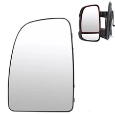 Driver Side Mirror Glass with Heated For 2014-2022 Ram ProMaster 1500 2500 3500