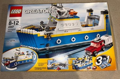 LEGO Creator 4997 Transport Ferry 3 In 1 NEW Complete - Not Sealed Damaged Box