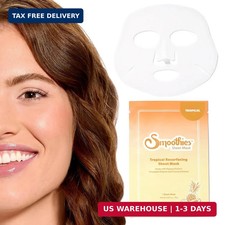 Smoothies Tropical Resurfacing Sheet Mask - Hydrating & Exfoliating Face Mask fo