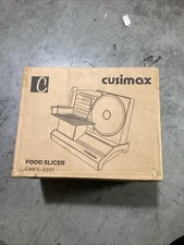 CUSIMAX CMFS-2201 Electric Food Slicer