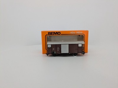 Bemo 2254 - Furka-Oberalp Covered Freight Car - HOm Scale